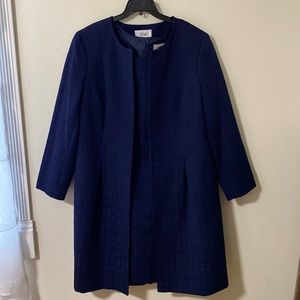 Blue 2 piece dress suit